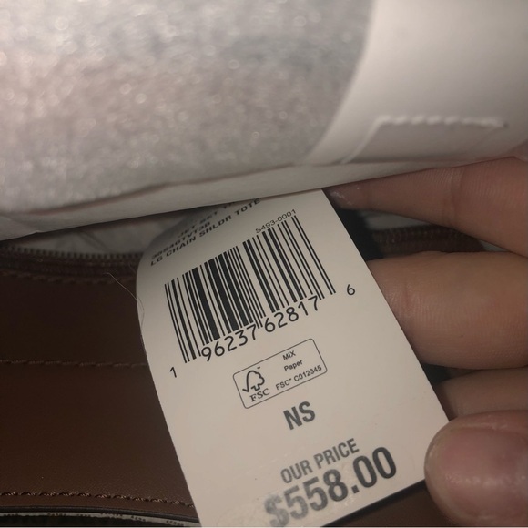 Michael Kors Tan and Brown Logo Tote - Picture 2 of 8